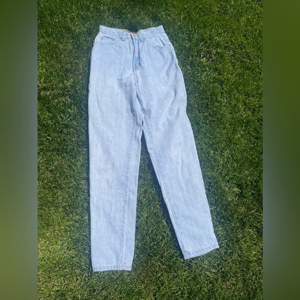 90s Vintage High Waisted Forenza Light Wash Jeans